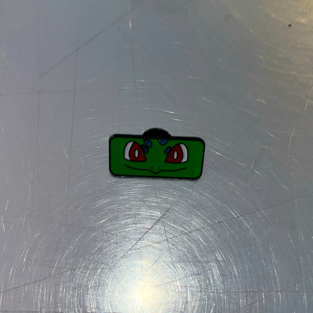 Pokémon Bulbasaur Face Pin
